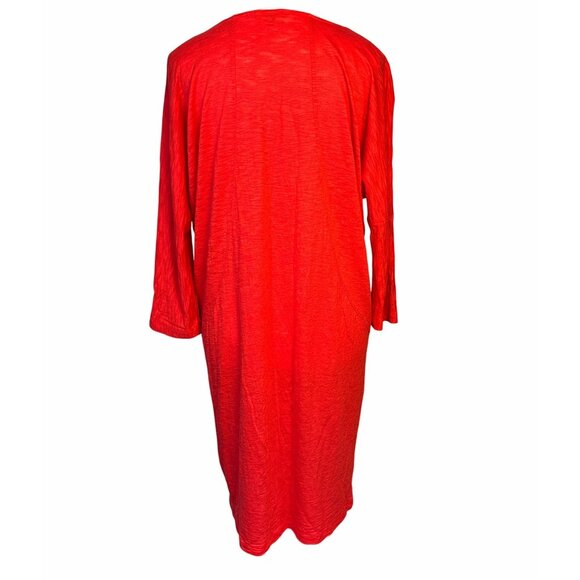 Lilla P Scarlet Easy Tank Dress Size M Pima Cotton Made in Peru Everyday Chic - Picture 5 of 9